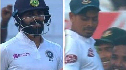 ഈ വിധം പുറത്താകല്‍ പിങ്ക് ബോളില്‍ അസാധ്യമാവുമെന്ന വാദം; പറന്ന് പിടിച്ച് ആശങ്ക കാറ്റില്‍ പറത്തി തൈജുല്‍