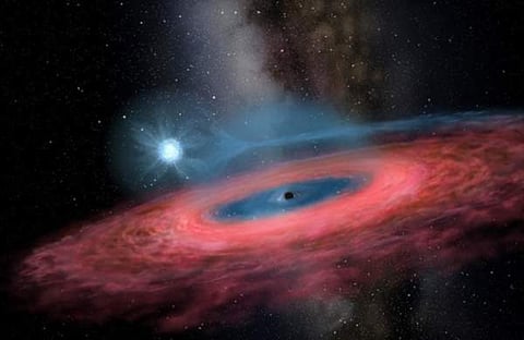 തമോഗര്‍ത്തം ചിത്രകാരന്റെ ഭാവനയില്‍