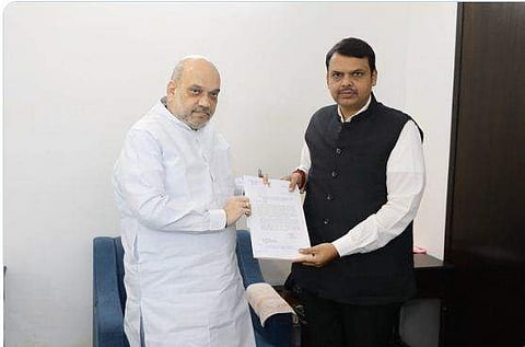 സര്‍ക്കാര്‍ രൂപീകരണം ഉടന്‍; നിര്‍ണായക നീക്കവുമായി ബിജെപി; ഫഡ്‌നാവിസ് അമിത് ഷാ കുടിക്കാഴ്ച