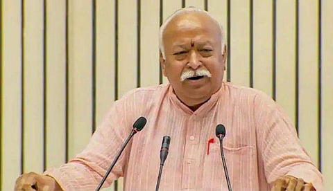 സ്ത്രീകളോട് എങ്ങനെ പെരുമാറമാണെന്ന് പുരുഷൻമാരെ പഠിപ്പിക്കണമെന്ന് മോഹൻ ഭാ​ഗവത്