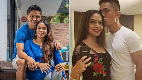 ആരാധികയാണെന്ന് മെസേജ്; 13 വർഷം നീണ്ട പ്രണയം; കോച്ചിന്റെ മകളെ ജീവിത സഖിയാക്കിയ കഥ പങ്കിട്ട് സുനിൽ ഛേത്രി