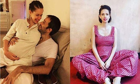 'അവന്‍ ഇപ്പോഴും എന്നെ മടിയിലിരുത്തും'; നിറവയറില്‍ കാമുകന്റെ മടിയില്‍ കല്‍ക്കി; ഫോട്ടോ വൈറല്‍