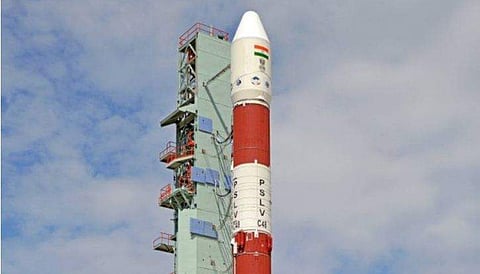 പിഎസ്എൽവിയുടെ  50-ാം കുതിപ്പ് ഇന്ന് ; ഇന്ത്യയുടെ റിസാറ്റ്-2 ഉം, നാല് രാജ്യങ്ങളുടെ ഉപഗ്രഹങ്ങളുമായി ഭ്രമണപഥത്തിലേക്ക്