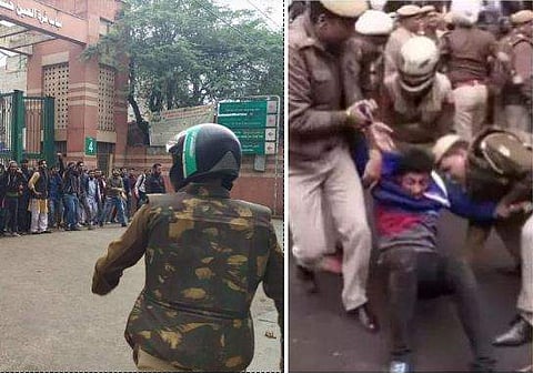 പൗരത്വ നിയമം: ഡല്‍ഹിയില്‍ വിദ്യാര്‍ത്ഥികള്‍ തെരുവില്‍; ജാമിയ മില്ലിയയില്‍ സംഘര്‍ഷം, പൊലീസ് ലാത്തിചാര്‍ജ്