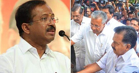 'ഉളുപ്പില്ലാത്ത പിണറായിയും ഉടുക്കുകൊട്ടുന്ന ചെന്നിത്തലയും സത്യാഗ്രഹ നാടകം ഭംഗിയായി അവതരിപ്പിച്ചു, അഭിനന്ദനങ്ങൾ'