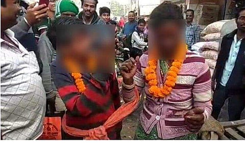 'എന്തൊരു മനുഷ്യര്‍'; മാനസിക വെല്ലുവിളി നേരിടുന്നവരെ പിടിച്ചുനിര്‍ത്തി കല്യാണം കഴിപ്പിച്ചു; വീഡിയോ പകര്‍ത്തി  പ്രചരിപ്പിച്ച് ക്രൂരവിനോദം