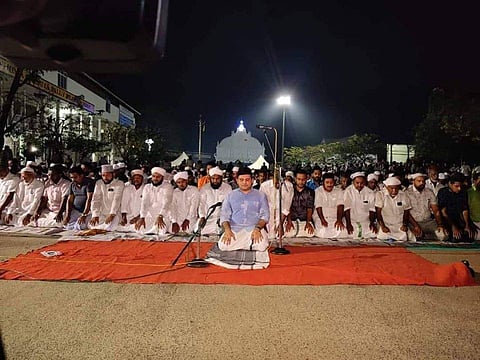 മാര്‍ത്തോമ ചെറിയ പള്ളിയില്‍ നിന്ന് ബാങ്കൊലി മുഴങ്ങി; നമസ്‌കാര വേദിയായി പള്ളിമുറ്റം, ഇതാണ് മനുഷ്യത്വത്തിന്റെ കേരള മോഡല്‍