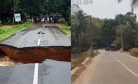 പ്രളയത്തില്‍ പുഴയെടുത്ത ആ റോഡില്ലേ... അത് നമ്മളങ്ങ് നന്നാക്കി, പാലവും നിര്‍മ്മിച്ചു; അതിജീവിച്ച് കേരളം (വീഡിയോ)