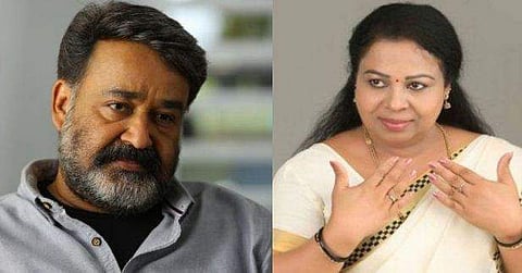 ശോഭനാ ജോർജ് പരസ്യമായി മാപ്പ് പറയണം; അല്ലെങ്കില്‍ 50 കോടി രൂപ മാനനഷ്ടം നല്‍കേണ്ടി വരുമെന്ന് മോഹന്‍ലാല്‍ 