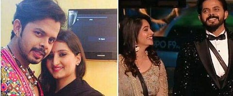 വിഡ്ഢികള്‍ പിറകില്‍ നിന്ന് കുത്തും, ബുദ്ധിയുള്ളവര്‍ മാറി നില്‍ക്കും; ശ്രീശാന്തിനെ വിമർശിച്ചവർക്ക് ഭാര്യയുടെ മറുപടി