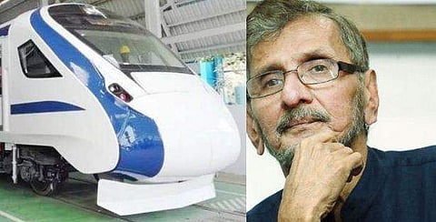 'ഒരു മണിക്കൂര്‍ നേരത്തേ ട്രെയിന്‍ എത്തുന്നതിന് ഇത്ര വീമ്പ് പറയണോ?'; വന്ദേ ഭാരതിന് അത്ര സ്പീഡ് പോരെന്ന് എന്‍ എസ് മാധവന്‍