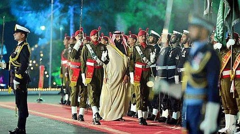 സൗദി കിരീടാവകാശിയുടെ സന്ദര്‍ശനം; പുല്‍വാമ വിഷയം ഉന്നയിക്കാന്‍ ഇന്ത്യ, പരമോന്നത സിവിലിയന്‍ ബഹുമതി നല്‍കി പാക്‌