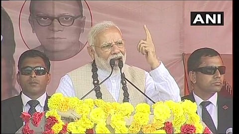 'വായ്പയെടുക്കാത്ത കര്‍ഷകരുടെ കടം എഴുതിത്തള്ളുന്നു' ; കോണ്‍ഗ്രസിനെതിരെ മോദി