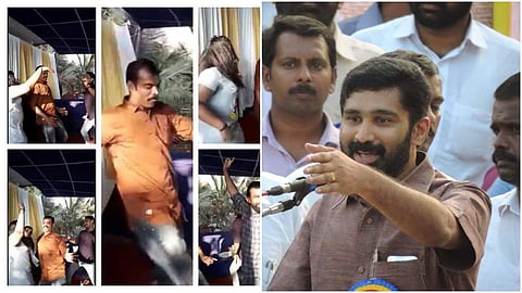 പ്രത്യേക പരോളിലിറങ്ങിയാണ് ഈ കൂത്താട്ടമെങ്കില്‍ അതിന് മറുപടി പറയേണ്ടത് ആഭ്യന്തരവകുപ്പ്; യുവതിക്കൊപ്പം ആടിയ ടിപി കേസ് പ്രതിക്കെതിരെ വിടി ബല്‍റാം