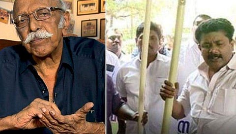 സാംസ്‌കാരിക നായകര്‍ക്കെതിരേ വാഴപ്പിണ്ടി പ്രതിഷേധം; യൂത്ത് കോണ്‍ഗ്രസിന്റേത് തരംതാണ രാഷ്ട്രീയമെന്ന് വൈശാഖന്‍