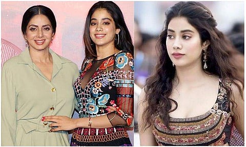 എന്റെ ചിരിക്ക് പിന്നിലെ കാരണം; അമ്മയെ ഓര്‍ത്ത് ജാന്‍വിയുടെ കുറിപ്പ് 