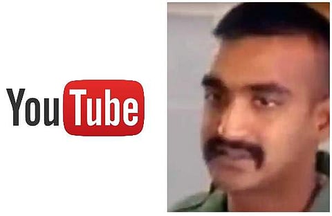 അഭിനന്ദന്റെ ദൃശ്യങ്ങള്‍ നീക്കണം; യൂട്യൂബിനോട് കേന്ദ്രത്തിന്റെ നിര്‍ദേശം