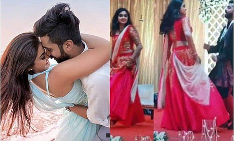 റൗഡി ബേബിക്ക് ചുവടുവച്ച് വിദ്യ ഉണ്ണിയും ഭർത്താവും; വൈറലായി വിഡിയോ 