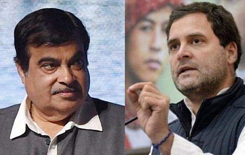 ബിജെപിയിലെ ധൈര്യമുള്ള ഒരേയൊരു നേതാവ് ​ഗഡ്കരിയെന്ന് രാഹുൽ ; സർട്ടിഫിക്കേറ്റ് വേണ്ടെന്ന് ​ഗഡ്കരി