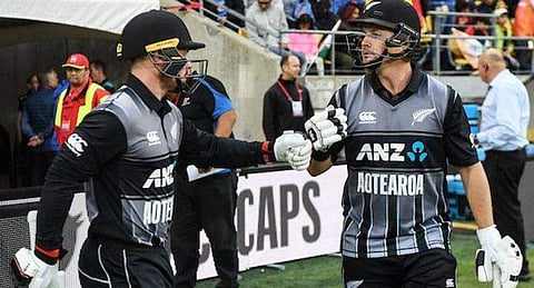 വെല്ലിങ്ടണില്‍ കീവീസ് ഓപ്പണര്‍മാരുടെ വെടിക്കെട്ട്; അഞ്ച് ഓവറില്‍ സ്‌കോര്‍ 60 കടന്നു