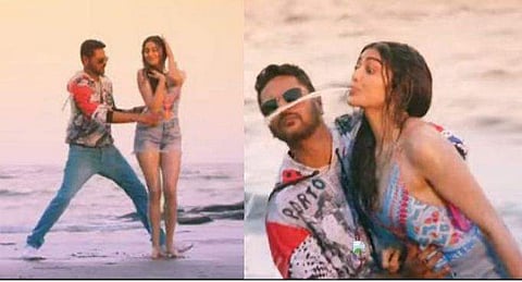 ഗ്ലാമര്‍ ലുക്കില്‍ ചുവടുവെച്ച് അദ; കൂടെ വ്യത്യസ്തമായ ചുവടുകളോടെ പ്രഭുദേവ, വീഡിയോ  കാണാം