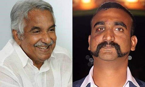 'സിദ്ദുവിനും ഇമ്രാനും നന്ദി'; അഭിനന്ദന്റെ തിരിച്ചുവരവിൽ സന്തോഷം പ്രകടിപ്പിച്ച് ഉമ്മൻചാണ്ടി 