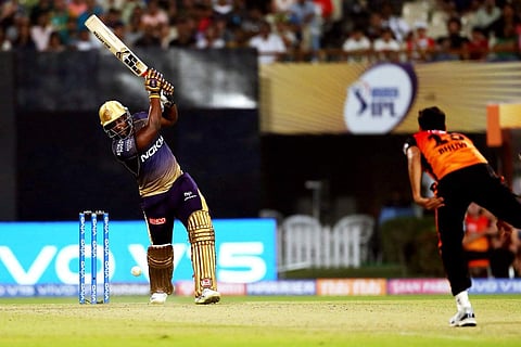 ഈഡൻ ​ഗാർഡനിൽ റസ്സൽ കൊടുങ്കാറ്റ്; സൺറൈസേഴ്സിനെ വീഴ്ത്തി നൈറ്റ്റൈഡേഴ്സ്