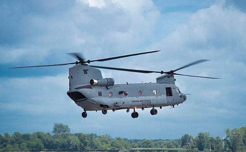 വ്യോമസേനയ്ക്ക് കരുത്ത് പകരാന്‍ ചിനൂക്കെത്തി; ദേശീയ സുരക്ഷ കൂടുതല്‍ ശക്തമാകുമെന്ന്‌ സേനാ മേധാവി