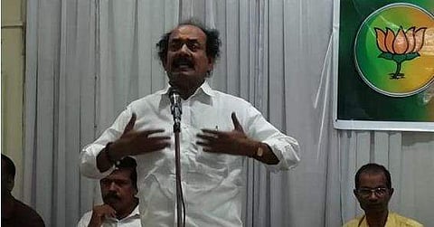 ബിജെപിയില്‍ നിന്ന് ഒരുവോട്ട് പോലും കെ സുധാകരന് ലഭിക്കില്ല: സികെ പത്മനാഭന്‍