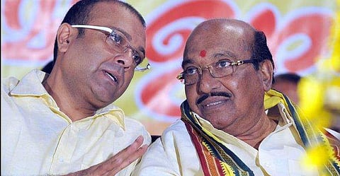 'അച്ഛന്റെ അനുഗ്രഹം തേടി... !'; തൃശൂരില്‍ വിജയിക്കുമെന്ന് തുഷാര്‍ വെള്ളാപ്പള്ളി, പ്രചാരണത്തിനിറങ്ങുമെന്ന് പ്രീതി നടേശന്‍