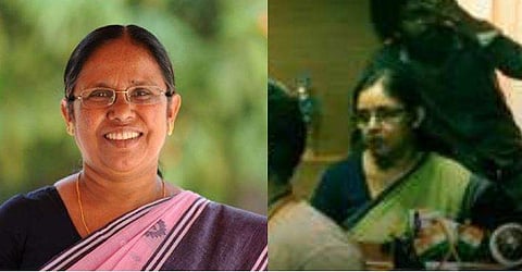 ശൈലജ ടീച്ചര്‍ വൈറസില്‍ അഭിനയിക്കുന്നുണ്ടോ? രേവതിയുടെ ലുക്ക് കണ്ട് പ്രേക്ഷകര്‍ ആശ്ചര്യത്തില്‍