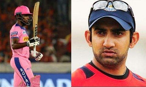 'സഞ്​ജു ഏറ്റവും മികച്ച വിക്കറ്റ്​ കീപ്പർ ബാറ്റ്​സ്​മാൻ'; ലോകകപ്പിൽ അവസരം നൽകണമെന്ന് ​ഗൗതം ഗംഭീർ