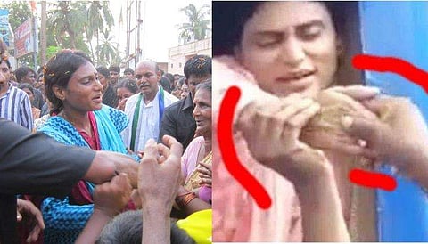 കളളന് എന്ത് പ്രചാരണം!; റാലിക്കിടെ നേതാവിന്റെ കയ്യിലെ മോതിരം ഊരിയെടുക്കാന്‍ ശ്രമം, വിചിത്രം (വിഡിയോ) 