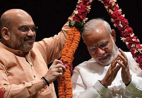 'കഴിഞ്ഞ 25 വര്‍ഷമായി അവധിക്കാലം ആഘോഷിച്ചിട്ടില്ല'; മോദിയുടെ ദിവസത്തിലെ 18 മണിക്കൂറും രാജ്യത്തിന് വേണ്ടിയെന്ന് അമിത് ഷാ