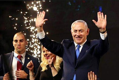 ഇസ്രയേല്‍ തെരഞ്ഞെടുപ്പ് ; അഞ്ചാം തവണയും നെതന്യാഹു പ്രധാനമന്ത്രി സ്ഥാനത്തേക്ക്