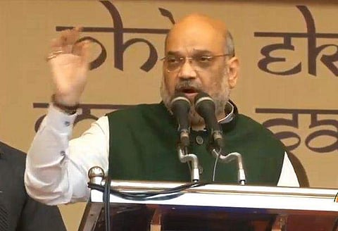 ഡിവൈഎഫ്‌ഐക്കാരെ  പൊലീസ്‌ വേഷത്തില്‍ നിര്‍ത്തി; ശബരിമല വിശ്വാസ സംരക്ഷണത്തിനായി ഏതറ്റംവരെ പോകുമെന്ന് അമിത് ഷാ