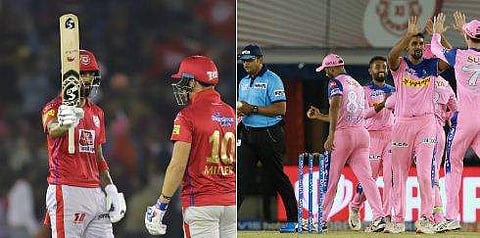 രാഹുലിന് അര്‍ധ സെഞ്ചുറി; രാജസ്ഥാന്‍ റോയല്‍സിന് 183 റണ്‍സ് വിജയലക്ഷ്യം 