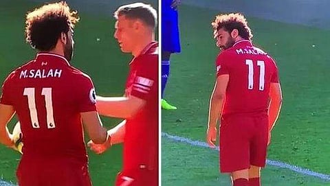 പെനാല്‍റ്റിയെ ചൊല്ലി തര്‍ക്കം, സലയോട് കൊമ്പുകോര്‍ത്ത് സഹതാരം