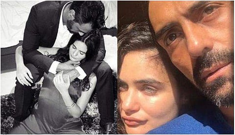 നിറവയറുമായി കാമുകി, വീണ്ടും അച്ഛനാകുന്നതിന്റെ സന്തോഷം പങ്കുവച്ച് അര്‍ജുന്‍ രാംപാല്‍  