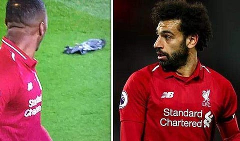 കളിക്കിടയില്‍ പ്രാവിനെ കൊന്ന് സല; സംഭവം ഹഡേഴ്‌സ്ഫീല്‍ഡിനെ തകര്‍ക്കുന്നതിന് ഇടയില്‍