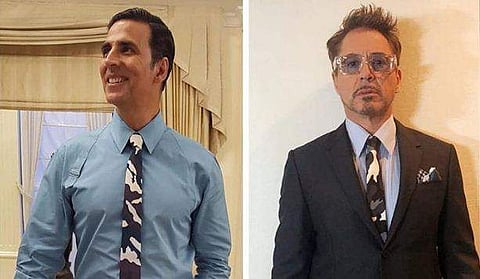 'അയേണ്‍മാനും എനിക്കും ഒരേ ടൈ'; ആര്‍ക്കാണ് കൂടുതല്‍ ചേരുന്നതെന്ന് അക്ഷയ്കുമാര്‍