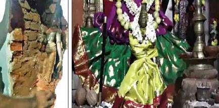 700 വര്‍ഷം പഴക്കമുള്ള വിഗ്രഹം മോഷ്ടിച്ച് പൂജാരി വീടിന്റെ ഭിത്തിക്കുള്ളില്‍ ഒളിപ്പിച്ചു; നൂറ് വര്‍ഷത്തിന് ശേഷം കണ്ടെത്തി