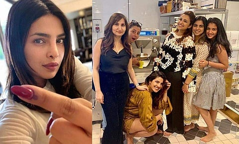 ഹോം മെയ്ഡ് ഐസ്‌ക്രീം കഴിച്ച് ഇഷ അംബാനിയുടെ വീട്ടില്‍ രാത്രി ആഘോഷം; ആലിയ മിസ്സാക്കിയെന്ന് പ്രിയങ്ക ചോപ്ര