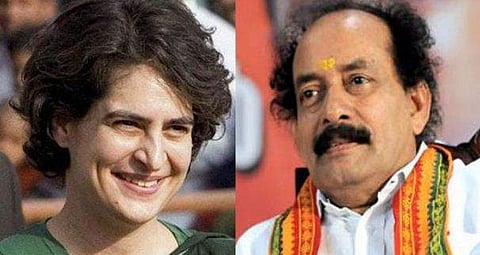 പ്രിയങ്ക യുവ സുന്ദരി തന്നെ, തര്‍ക്കമില്ല ; അടുത്തെവിടെയെങ്കിലും വന്നാല്‍ കാണാന്‍ പോകുമെന്ന് സി കെ പത്മനാഭന്‍