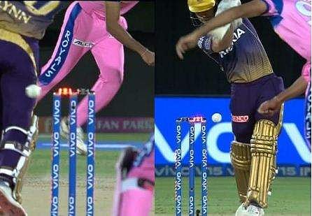 വീണ്ടും ബൗളറെ പരിഹസിച്ച് ബെയില്‍സ്; ധോനിക്കും, രാഹുലിനും പിന്നാലെ ക്രിസ് ലിന്നിനും ആ ഭാഗ്യം