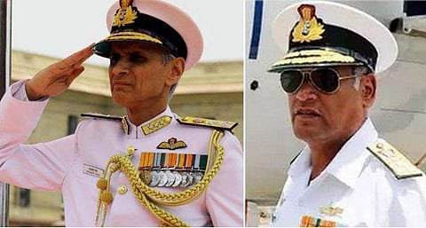 നാവികസേന മേധാവി നിയമനം വിവാദത്തില്‍ ; സീനിയോറിട്ടി ലംഘിച്ചെന്ന് ആംഡ് ട്രിബ്യൂണലില്‍ പരാതി 