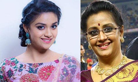 നടി കീർത്തി സുരേ‌ഷ് ബിജെപിയിലേക്ക്? പ്രതികരണവുമായി മേനക സുരേഷ് 