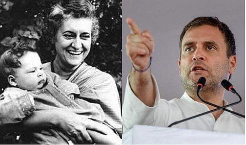 'ഇന്ദിര ഗാന്ധിയുടെ ആ തീരുമാനം തെറ്റായിരുന്നു': അടിയന്തിരാവസ്ഥയില്‍ ക്ഷമ ചോദിച്ച് രാഹുല്‍ ഗാന്ധി