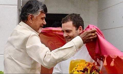 കിങ്‌മേക്കറാകുമോ ചന്ദ്രബാബു നായിഡു?; രാഹുലിനെയും യെച്ചൂരിയെയും വീണ്ടും കണ്ടു, തിരക്കിട്ട ചര്‍ച്ചകള്‍ 