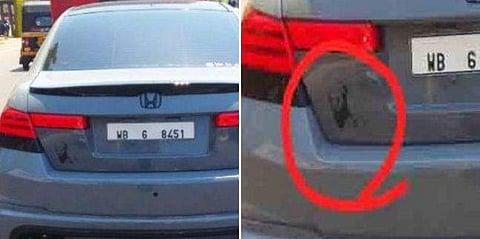 കൊല്ലത്ത് ബിൻലാദ​ന്റെ ചിത്രം പതിച്ച കാർ കസ്റ്റഡിയിൽ; അന്വേഷണം ആരംഭിച്ചു